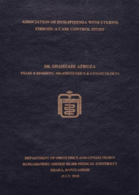 Image of ASSOCIATION OF DYSLIPIDEMIA WITH UTERINE FIBROID: A CASE CONTROL STUDY