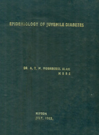 Image of Epidemiology Of Juvenile Diabetes