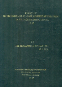 Image of Study Of Nutritional Status Of Under Five Children In Village Shawra, Dhaka