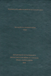 Image of Expression of E-cadherin and Ki-67 in Cervical Cancer