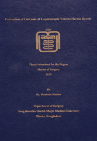 Image of Evaluation of Outcome of Laparoscopic Ventral Henia Repair