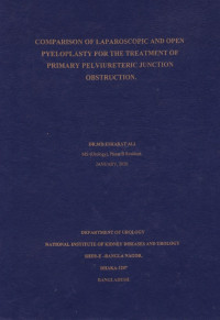 Image of Comparison of Laparoscopic and Open Pyeloplasty for the Treatment of Primary Pelviureteric  Junction Obstruction