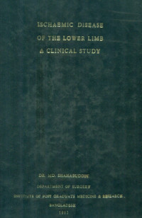 Image of Ischaemic Disease Of The Lower Limb A Clinical Study