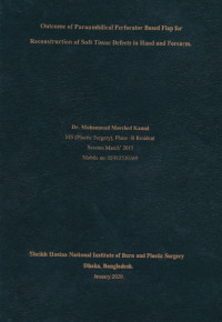 Image of Outcome of Paraumbilical Perforator Based Flap for Reconstruction of Soft Tissue Defects in Hand and Forearm