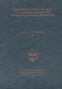 Image of Expression of E-Cadherin in Gastric Carcinoma and Association with Histopathological Type, Grade and Stage