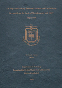 Image of A Comparative Study Between Psoriasis and Psoriasiform Dermatitis on the Basis of Morphometry and Ki-67 Expression