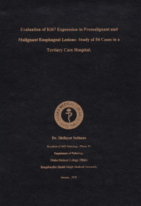 Image of Evaluation of Ki67 Expression in Premalignant and Malignant Esphageal Lesions-Study of 54 Cases in a Tertiary Care Hospital