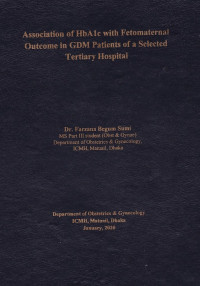 Image of Association of HbA1c with Fetomaternal Outcome in GDM Patients of a Selected Tertiary Hospital