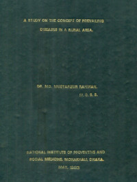 Image of A Study On The Concept Of Prevailing Diseases In A Rural Area