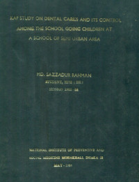 Image of KAP Study On Dental Caries And Its Control Among The School Going Children At A School Of Semi Urban Area