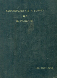 Image of Keratoplasty & A Survey Of 15 Patients