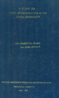Image of A Study On Habit Of Defaecation In The Rural Community