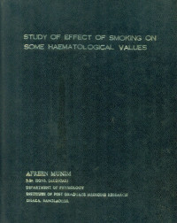 Image of Study Of Effect Of Smoking On Some Haematological Values