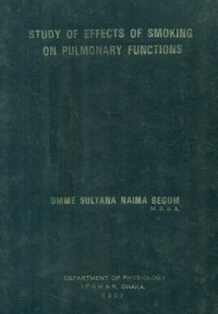 Image of Study Of Effects Of Smoking On Pulmonary Functions