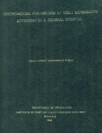 Image of Phycho-Social Parameters of Drug Dependents Attending In A General Hospital