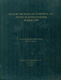 Image of Study Of The Effect Of Clomiphene And Aspirin On Spermatogenesis In Male Rats