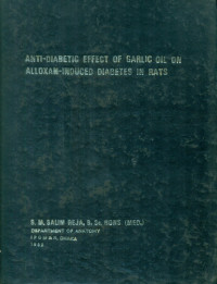 Image of Anti-Diabetic Effect Of Garlic Oil On Alloxan-Induced Diabetes In Rats