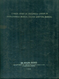 Image of Clinical Study Of Prolonged Labour In Sher-E-Bangla Medical College Hospital, Barisal